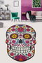 Mijölnir Skull Djt Alfombrilla de baño Multicolor 80 x 120 cm